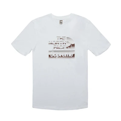 Supreme TNF Metallic Logo T ‘Shirt White