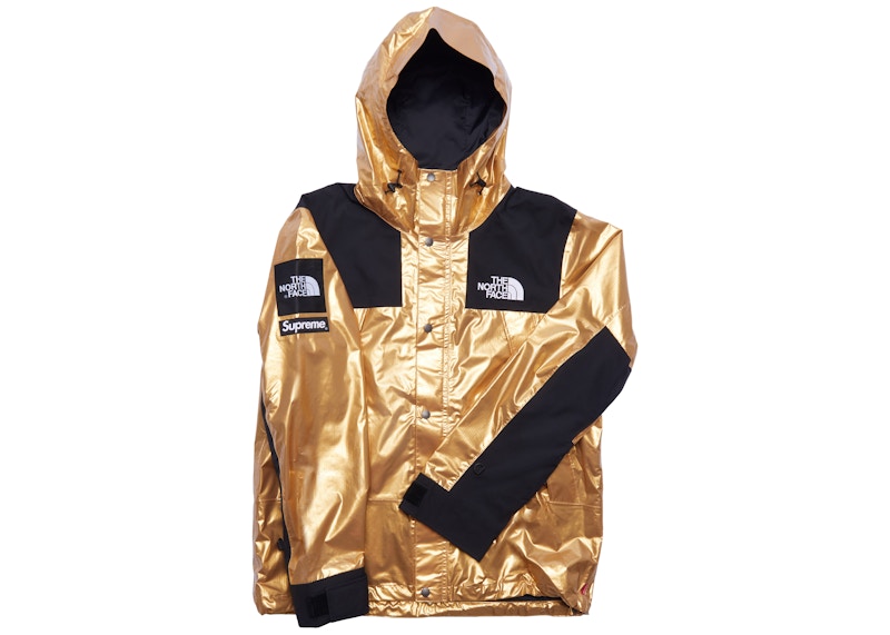 Buy Supreme The North Face Chaqueta Mountain Metálica Dorada