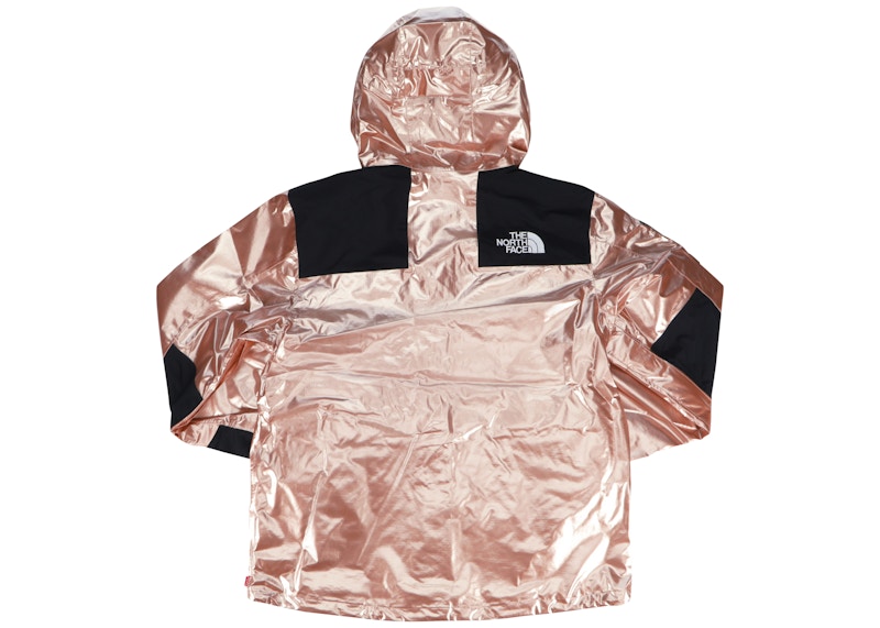 Order Supreme The North Face Parka Montaña Metálica Oro Rosado