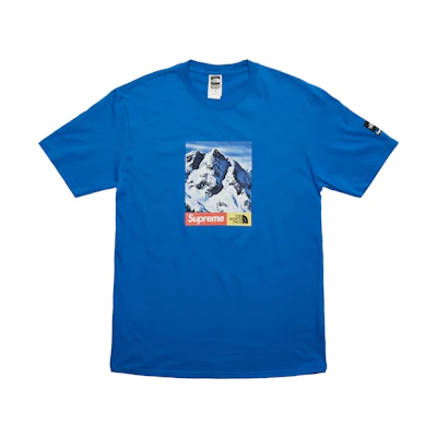 Supreme TNF Mountain Tee Royal