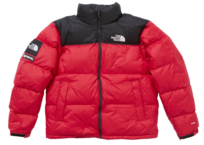 Order Supreme x The North Face 藍色羽絨外套