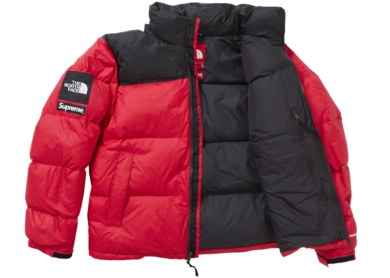 Lookbook Supreme x The North Face 藍色羽絨外套