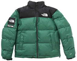 Order Supreme The North Face Nuptse Jacket Green