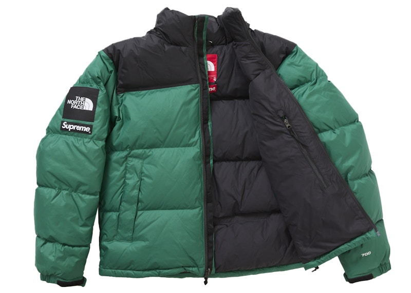 Lookbook Supreme x The North Face 綠色羽絨外套