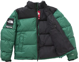 Lookbook Supreme The North Face Nuptse Jacket Green