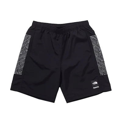 Supreme TNF Nylon Short Black