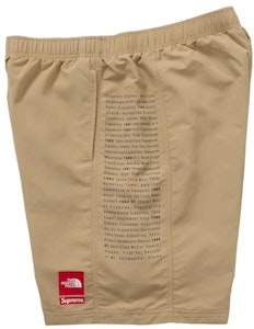 Supreme The North Face 尼龍短褲 淺棕色 Order Supreme The North Face 尼龍短褲 淺棕色