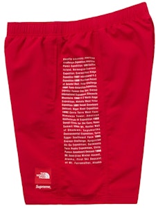 Supreme The North Face Seluar Pendek Nylon Merah Order Supreme The North Face Seluar Pendek Nylon Merah