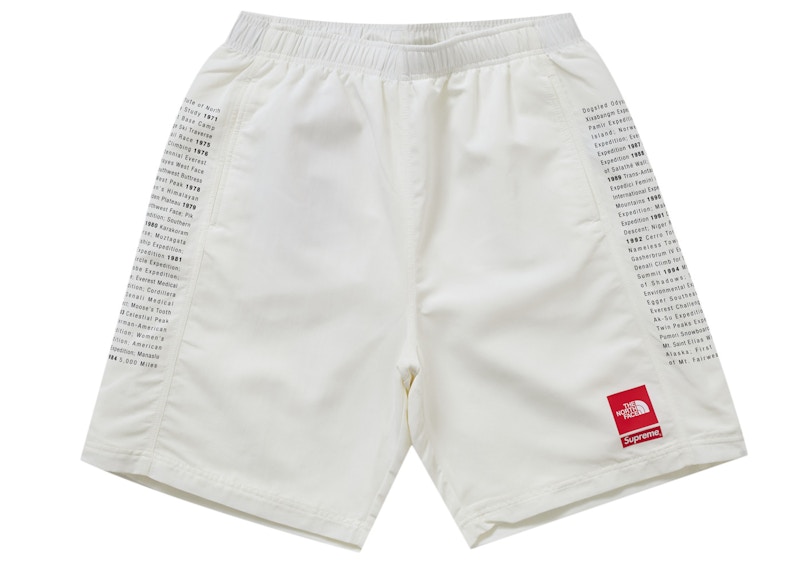 Supreme The North Face Nylon Short White