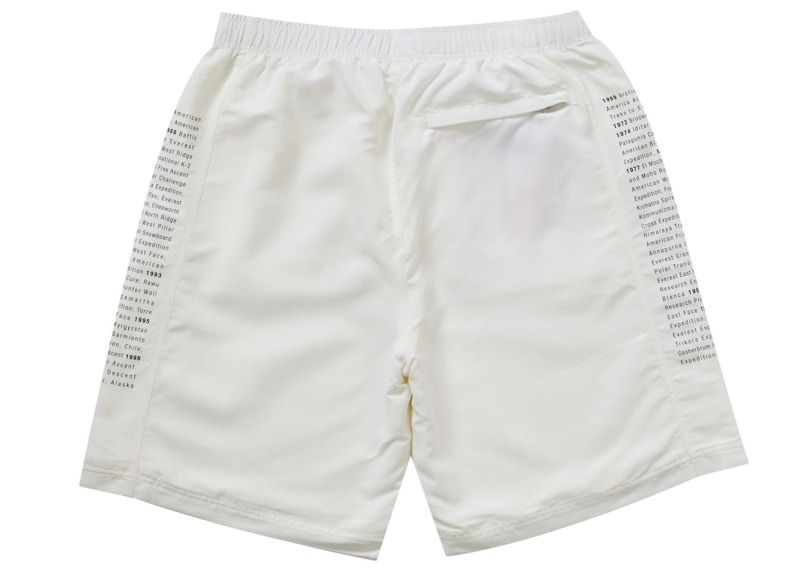 Lookbook シュプリーム ザ・ノース・フェイス ナイロン ショーツ ホワイト