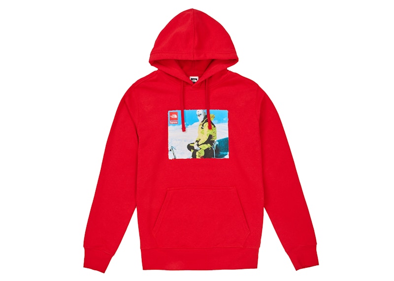 Supreme The North Face Photo Sweatshirt Red