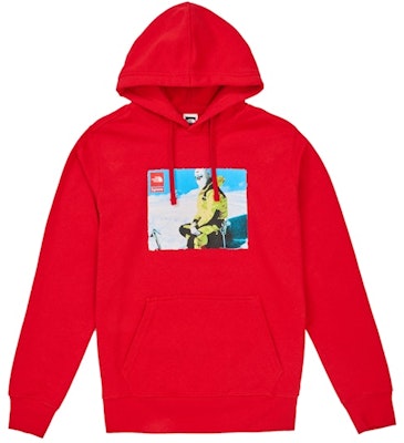 Supreme The North Face Photo Sweatshirt Red Buy Supreme The North Face Photo Sweatshirt Red