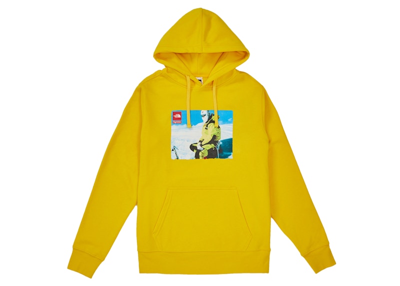 Supreme The North Face Photo Sweatshirt Yellow