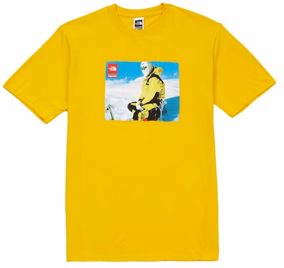 supreme-the-north-face-photo-tee-yellow