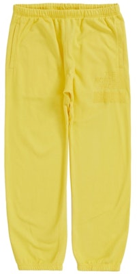 Supreme The North Face Pigment Printed Sweatpant (FW22) Yellow Buy Supreme The North Face Pigment Printed Sweatpant (FW22) Yellow
