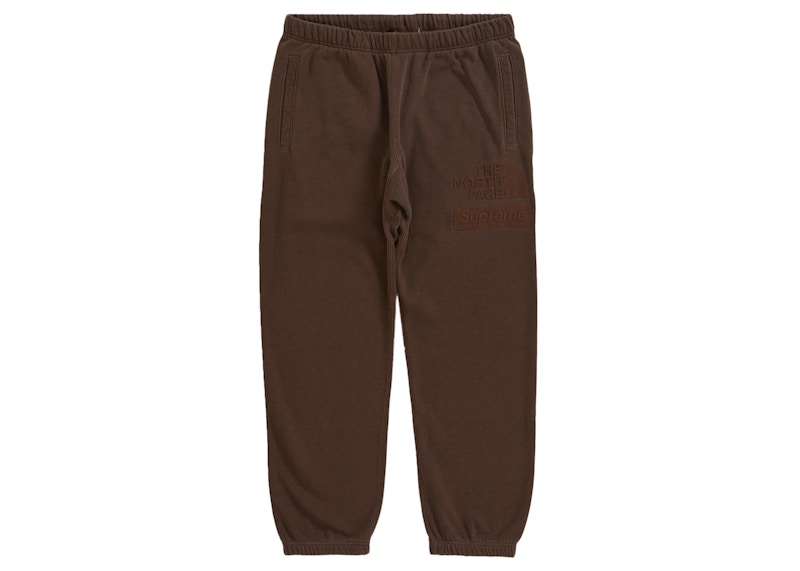 Supreme The North Face Pigment Printed Sweatpant (FW22) Brown