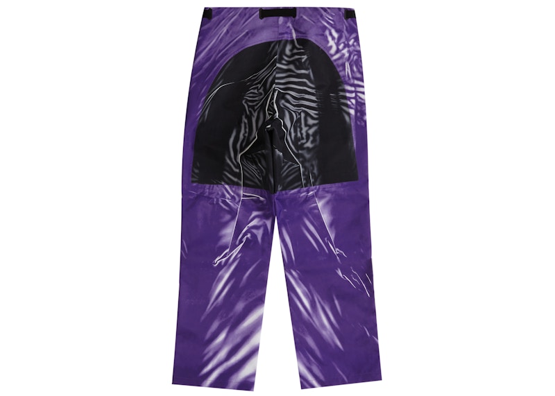 Order Supreme x The North Face 印花山裤 紫色