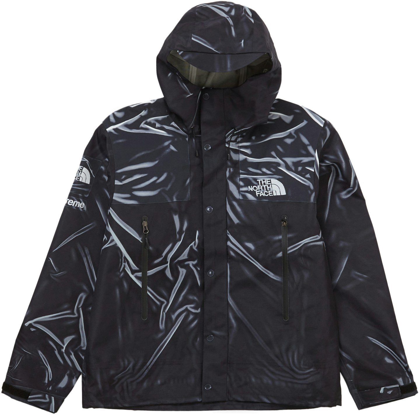 Supreme The North Face Printed Taped Seam Shell Trompe L'oeil Jacket ...