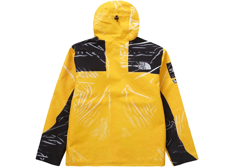 Order Supreme The North Face Jaket Kuning Trompe L'oeil Printed Taped Seam Shell
