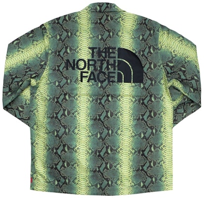 Supreme The North Face Snakeskin Taped Seam Coaches Jacket Green Order Supreme The North Face Snakeskin Taped Seam Coaches Jacket Green