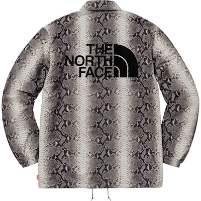 Supreme The North Face Snakeskin Taped Seam Coaches Jacket Black Order Supreme The North Face Snakeskin Taped Seam Coaches Jacket Black