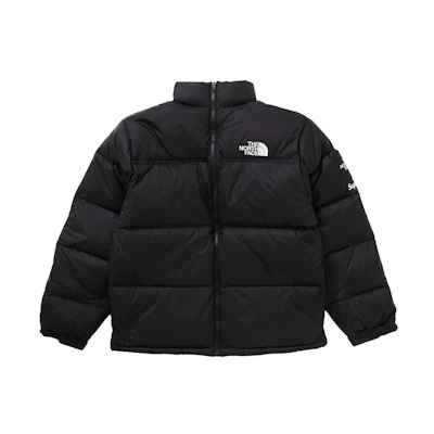 Supreme TNF Split Nuptse Jacket Black