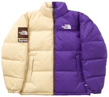 Supreme The North Face Split Nuptse Jacket White Supreme The North Face Split Nuptse Jacket White