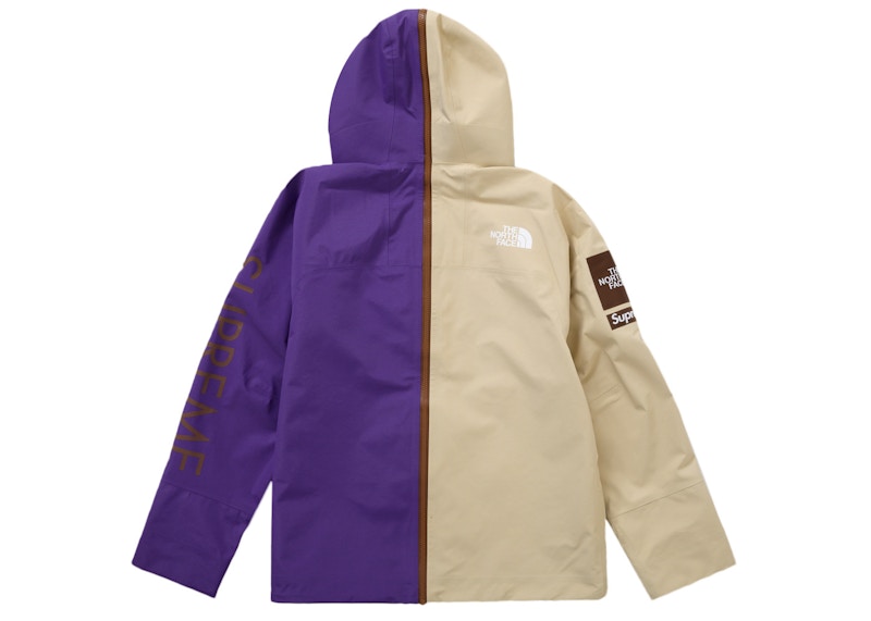 Lookbook Chaqueta Blanca Supreme The North Face Split Taped Seam Shell.