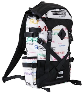 Supreme The North Face Steep Tech Ransel (FW21) Putih Order Supreme The North Face Steep Tech Ransel (FW21) Putih