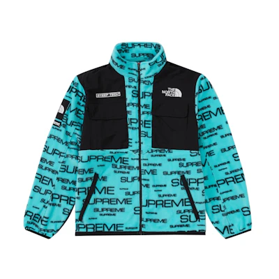 Supreme The North Face Steep Tech Fleece Jacket Teal