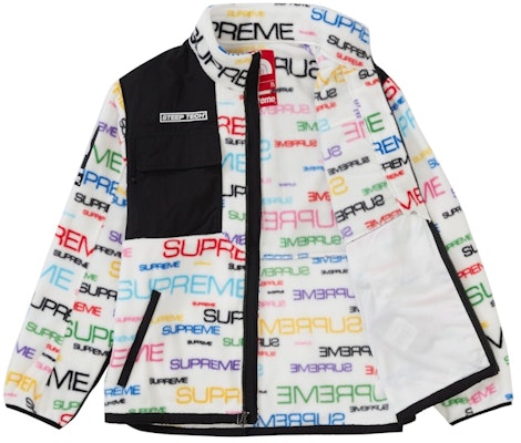 Supreme The North Face Steep Tech Fleece Jacket White Order Supreme The North Face Steep Tech Fleece Jacket White