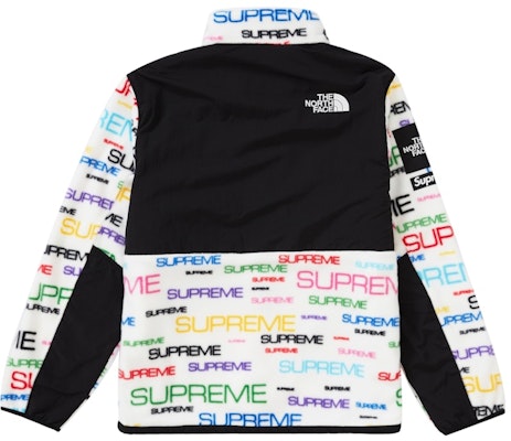 Supreme The North Face Steep Tech Fleece Jacket White Lookbook Supreme The North Face Steep Tech Fleece Jacket White
