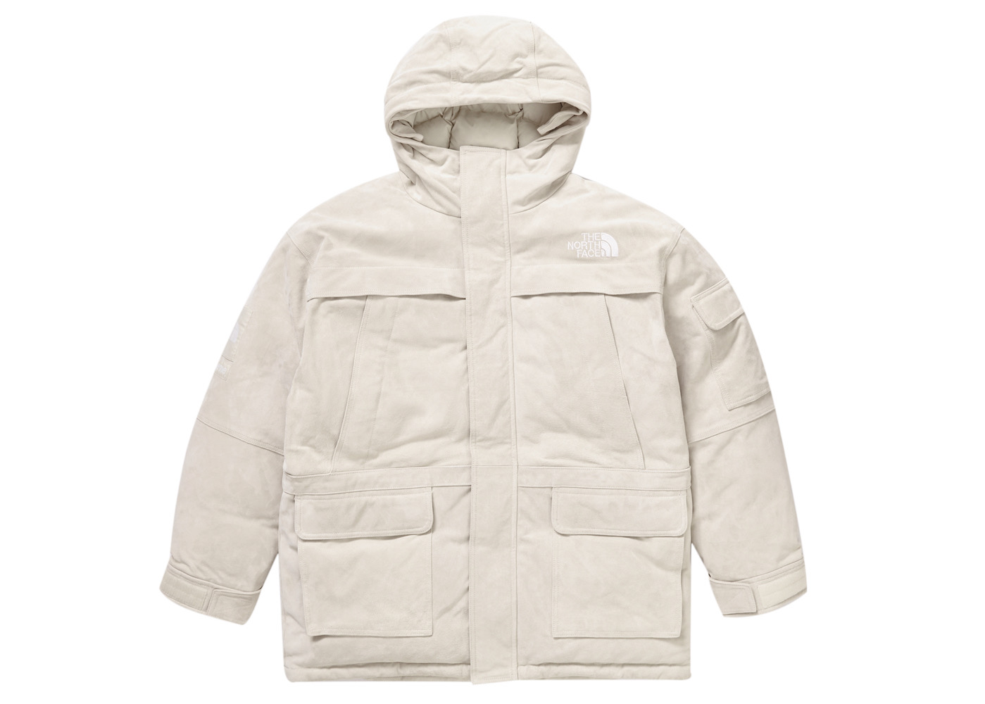 Order Supreme The North Face Suede Parka 600-Fill Plumas Piedra