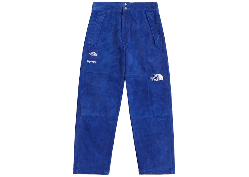 Supreme The North Face Suede Mountain Pant Blue