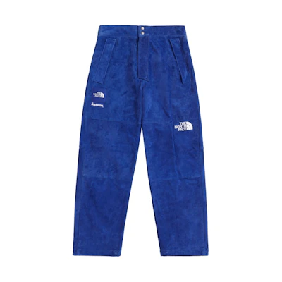 Supreme TNF Suede Mountain Pant Blue