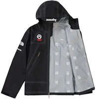 Order SUPREME x THE NORTH FACE 冷峰系列黑色外縫帶科技防水外套