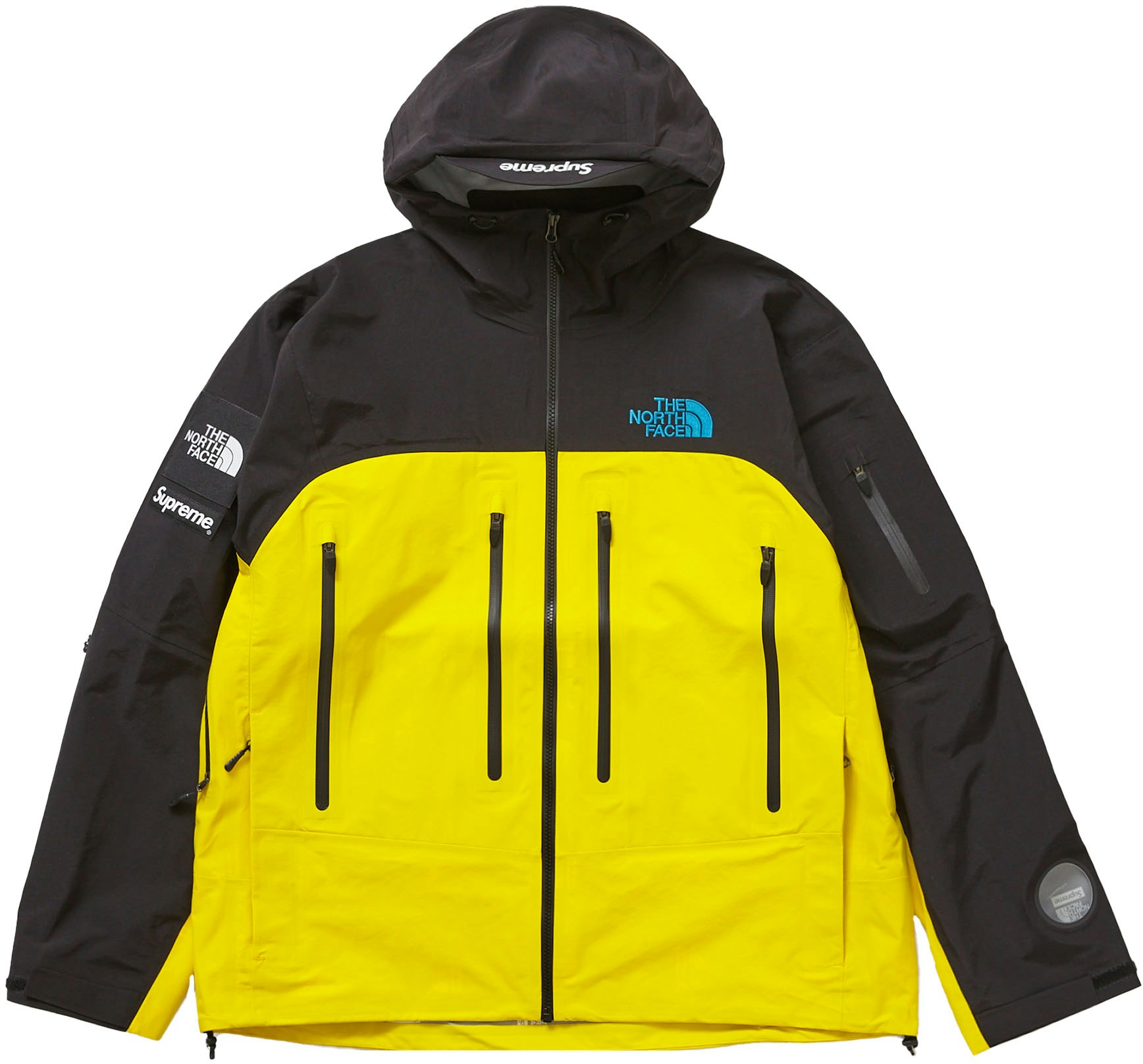 Supreme The North Face Taped Seam Shell Jacket Yellow - Novelship