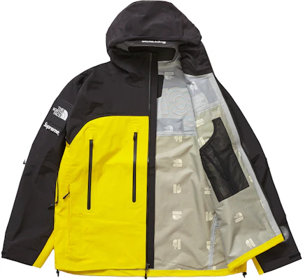 Supreme The North Face Taped Seam Shell Jacket Yellow - Novelship