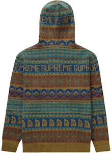 Supreme The North Face Zip Up Hooded Sweater Warna Olive Order Supreme The North Face Zip Up Hooded Sweater Warna Olive