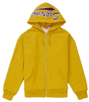 Supreme Thermal Zip Up Sweatshirt Mustard Supreme Thermal Zip Up Sweatshirt Mustard