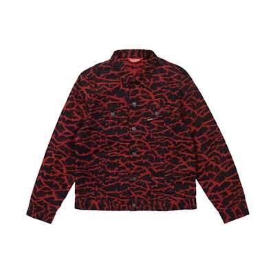 Supreme Thorn Trucker Jacket Red