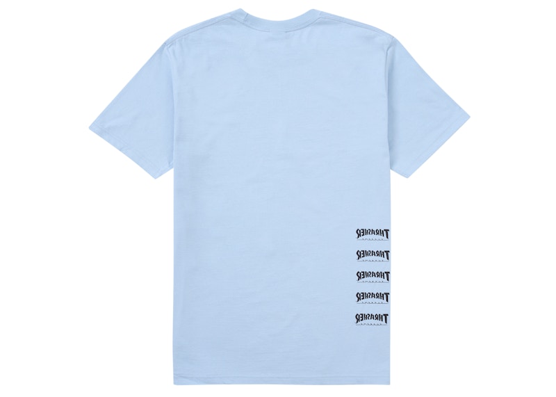Supreme Thrasher Back Tail Tee Baby Blue 圖 2