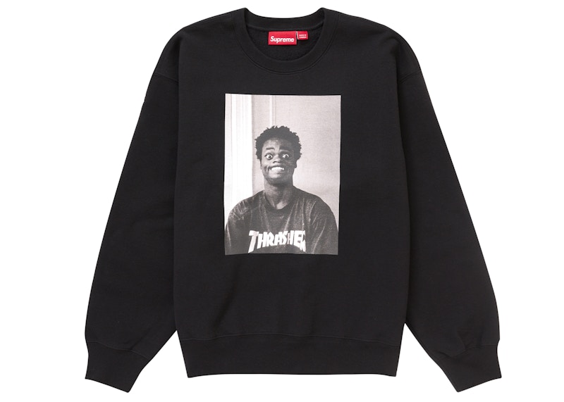Supreme Thrasher Crewneck Black