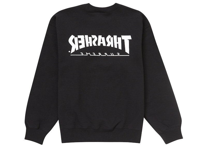 Order Supreme Thrasher 連帽衫 黑色