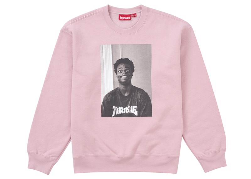 Supreme Thrasher Crewneck Dusty Rose