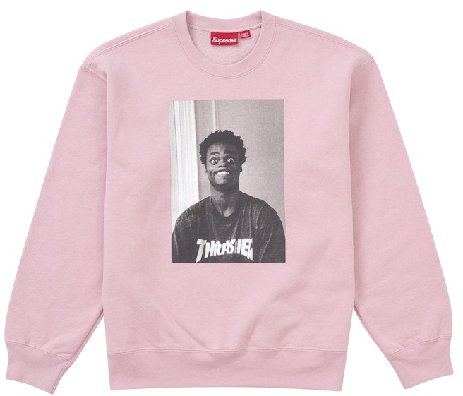 supreme-thrasher-crewneck-dusty-rose