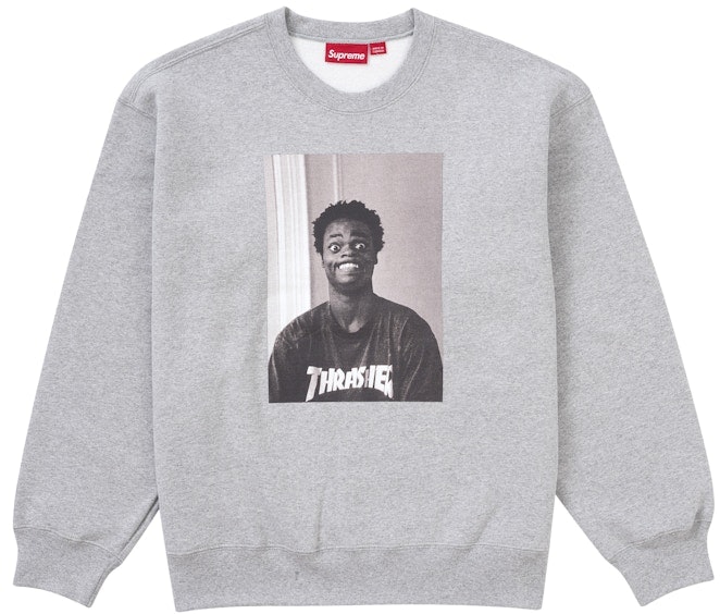supreme-thrasher-crewneck-heather-grey