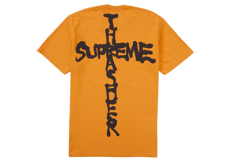 Supreme Thrasher Cross Tee Orange