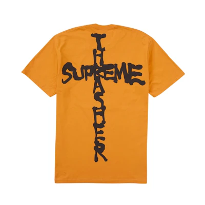 Supreme Thrasher Cross Tee Orange