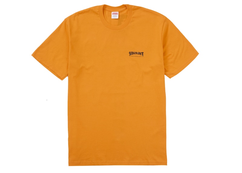 Supreme Thrasher Cross Tee Orange 圖 2